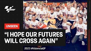 Marc Marquez’s Honda farewell weekend in Valencia | UNSEEN 2023 #ValenciaGP