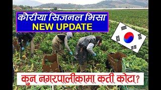 || Korea seasonal visa New update 2023 || सिजनल भिसामा जान अब तयार रहनुहोस || SANDESH PRAWAH