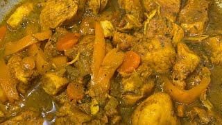 HOW TO MAKE CURRY CHICKEN JAMAICAN STYLE