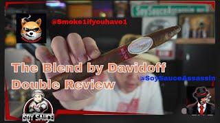 Soy Sauce Assassin Cigar Review: Davidoff Blend Exclusive, Double review w/ @MidNightCigars