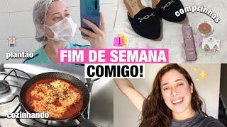 VLOG :ROTINA DE TRABALHO,FAZENDO ALMOÇO SIMPLES E COMPRAS NO SHOPPING