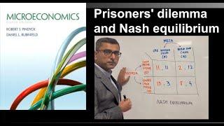 Prisoners' dilemma and Nash equilibrium Example