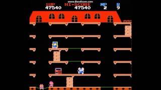 My Old Video: Mappy NES Gameplay