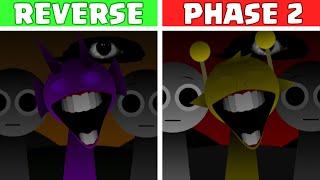 REVERSE SPRUNKI | Incredibox Sprunki Mods | Original VS Horror Version