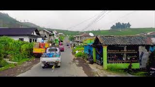 The most beautiful road in central java indonesia #Dieng Plateau