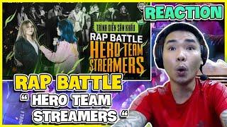 Reaction : ĐẠI CHIẾN RAP: HERO TEAM​ x STREAMERS FREE FIRE | MÈO SIMMY x CÔ NGÂN [OFFICAL MV]