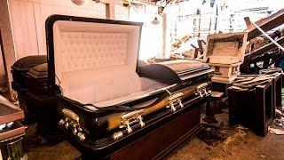 ABANDONED FUNERAL HOME - CASKETS AND MORGUE