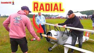 GIANT 50% scale Bucker Jungmeister (Adam Broomhead) | Popham Model Show 2024