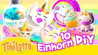 10 EINHORN DIY Bastelidee, Rezepte, Experimente, Tests Kinder DIY Basteln mit Kinder Geschenke diy