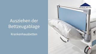 Krankenhausbetten | Funktionsvideo | Bettzeugablage | Stiegelmeyer