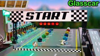 GLASSCAR SEASON 2 FINAL RACE - Intense Marble Racing Action - Race 6 at Moonscape C2 Circuit!