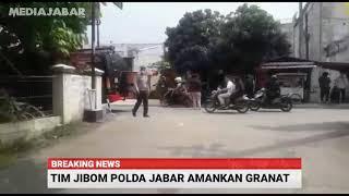 Evakuasi Granat yang Ditemukan Warga Subang oleh Tim Jibom Polda Jabar