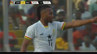 Antonine Semenyo scored a LAST MINUTE WINNER Vs Angola!