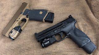 Smith and Wesson M&P versus Glock 19X