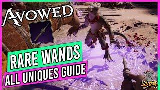 AVOWED Best Legendary Rare Wands  - All 3 Unique Wand Locations