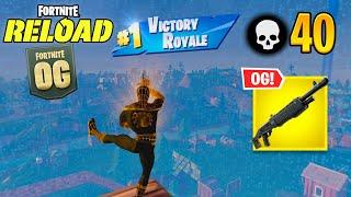 Fortnite Reload | High Kill Solo vs Squads Ranked Gameplay (Keyboard & Mouse)