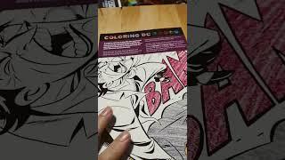 Batman, joker, Harley Quinn coloring book.  Like and subscribe!!