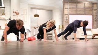 Easy Exercises You Can Do in Your Living Room with Shawn Booth - Pickler & Ben