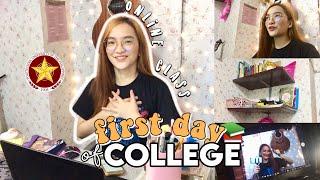 FIRST DAY OF COLLEGE (ONLINE CLASSES 2020)  *pup freshman* | DENAYS ANN