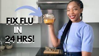 Fix Flu, Cough, Cold in 24hrs | Best Flu Bomb - Natural Cough Cold Remedy
