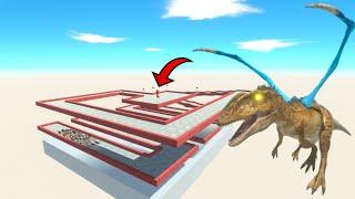 Escape From Alien Carcharodontosaurus - Last Survivor - Animal Revolt Battle Simulator