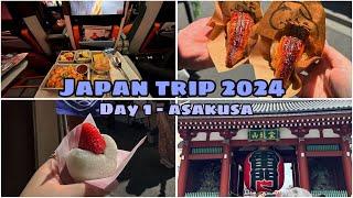 JAPAN TRAVEL VLOG | TOYKO | DAY 1: Exploring ASAKUSA