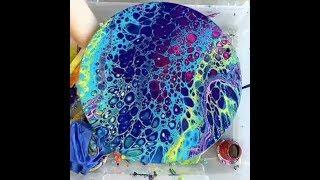 FLOW ART Acrylic Paint Pouring with KB's Creations