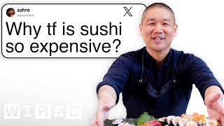 Sushi Chef Answers Sushi Questions From Twitter | Tech Support | WIRED