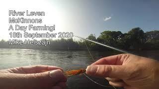 Salmon Fishing, The River Leven, 18 Sept 2020