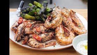 Andrew Zimmern Cooks: Grilled Shrimp