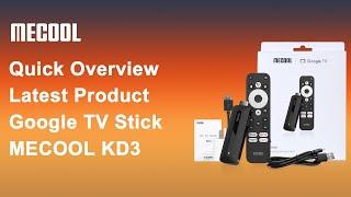 Google TV Dongle MECOOL KD3 Powered By Amlogic S905Y4 Unboxing 2021 BEST? | MECOOL Android TV Stick