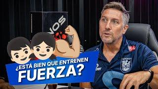 ¿Es ACONSEJABLE el ENTRENAMIENTO de FUERZA en NIÑOS? Pablo Añon en Contá Con Sonnos