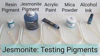 Jesmonite: Testing Pigments what can we use?