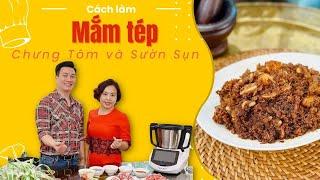 MẮM TÉP CHƯNG TÔM VÀ SƯỜN SỤN - món ngon dễ làm với Robot nấu ăn Top Chef | Cùng Cháu Vào Bếp