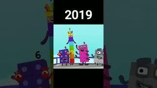 Numberblocks Evolution (2022-2015)