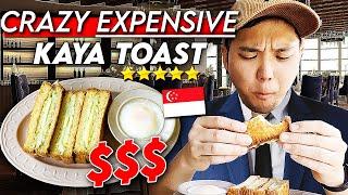 I Tried Singapore’s Most Expensive Kaya Toast