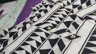 Complete stitching tips of Co-ord Pakistani dress#sewing