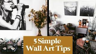 Apartment Wall Decor: 5 Easy Ways to Make Your Walls Pretty
