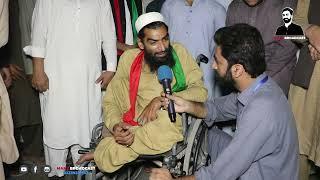 Disabled Person  spoke to  Maaz Broadcast PTI ahtijaaj