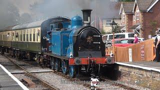 (4K) WSR West Somerset Spring Steam Gala With Visiting Locos 419 75069 2857 On 05/05/22 To 07/05/22