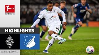 Plea & Ngoumou clinch victory | Borussia M'gladbach - Hoffenheim 2-1 | Highlights | MD 13 – BL 23/24