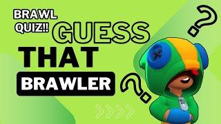 Brawl Quiz: Guess The Brawler (Special Edition) Test Your Skills!