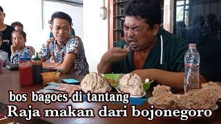 RAJA MAKAN DARI BOJONEGORO AKHIRNYA DATANG JUGA KE BAKSO BAGOES