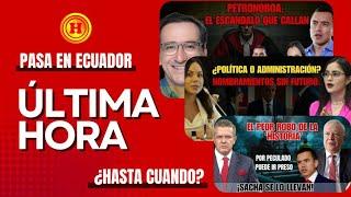 ¿Dónde están los dineros del FMI que prestó el Ecuador? No hay obras, ¿que hicieron?