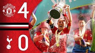 WOMEN'S FA CUP WINNERS!  | Man Utd 4-0 Spurs | Highlights