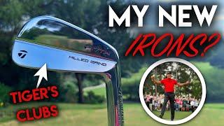 My New Irons? Tiger's Golf Clubs! The P7TW