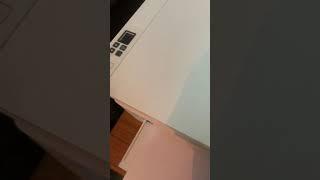 How to get wifi direct password in HP laserjet pro M30w printer (youtubeshorts)