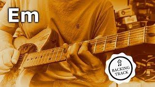 Slow Rock Blues Backing Track in Em