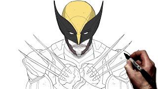 How To Draw Wolverine | Step By Step | Deadpool & Wolverine