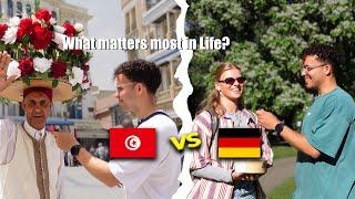 Life Perspectives: Street Interviews in Germany vs. Tunisia – A Cultural Journey!